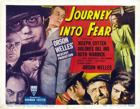 Journey Into Fear! A Thrilling Suspense Film Starring Orson Welles and Joseph Cotten!